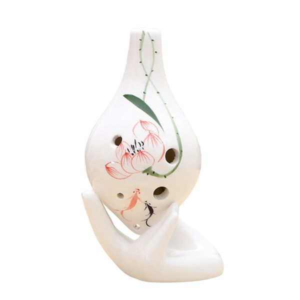 ocarina 6 holes flower pattern ceramic ac key musical instrument for beginner ys-buy
ocarina 6 holes flower pattern ceramic ac key musical instrument for beginner ys-buy
