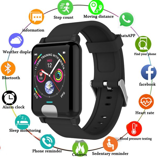 Смарт-Часы ЭКГ PPG Измерение Артериального Давления Фитнес-Трекер GPS Smartwatch Браслет
Смарт-Часы ЭКГ PPG Измерение Артериального Давления Фитнес-Трекер GPS Smartwatch Браслет