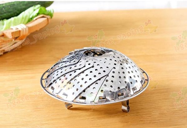 stainless steel folding dish boilers food basket mesh vegetable vapor cooker steamer expandable pannen kitchen tool s m l
stainless steel folding dish boilers food basket mesh vegetable vapor cooker steamer expandable pannen kitchen tool s m l