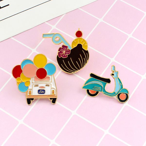 coconut car electric car balloon personality special brooch cartoon cute creative gift lapels denim badge blue pink yellow, Gray
coconut car electric car balloon personality special brooch cartoon cute creative gift lapels denim badge blue pink yellow, Gray