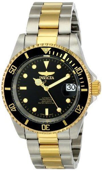 invicta men's pro diver automatic 200m two toned stainless steel watch 8927ob, Slivery;brown
invicta men's pro diver automatic 200m two toned stainless steel watch 8927ob, Slivery;brown