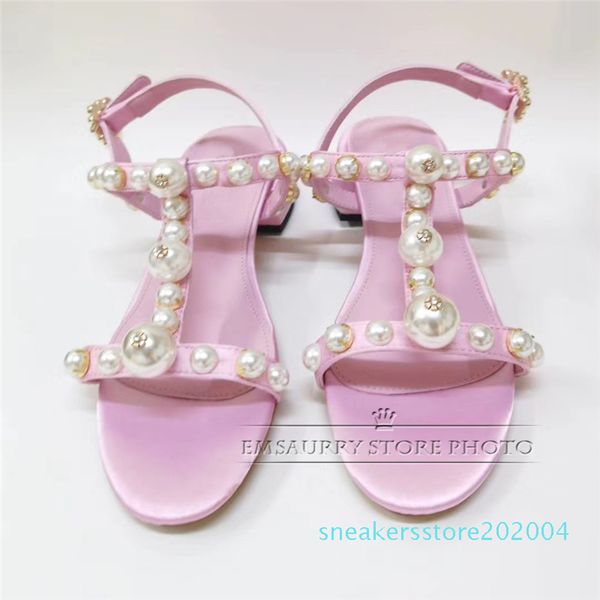 2020 new design string bead sandals women beading t-straps open toes sweet pink satin pearl decor banquet shoes woman s04, Black
2020 new design string bead sandals women beading t-straps open toes sweet pink satin pearl decor banquet shoes woman s04, Black