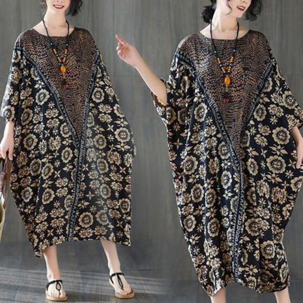maternity dresses dresssummer women's dress plus size silk printed bat sleeve with round neck show thin one-piece, White
maternity dresses dresssummer women's dress plus size silk printed bat sleeve with round neck show thin one-piece, White