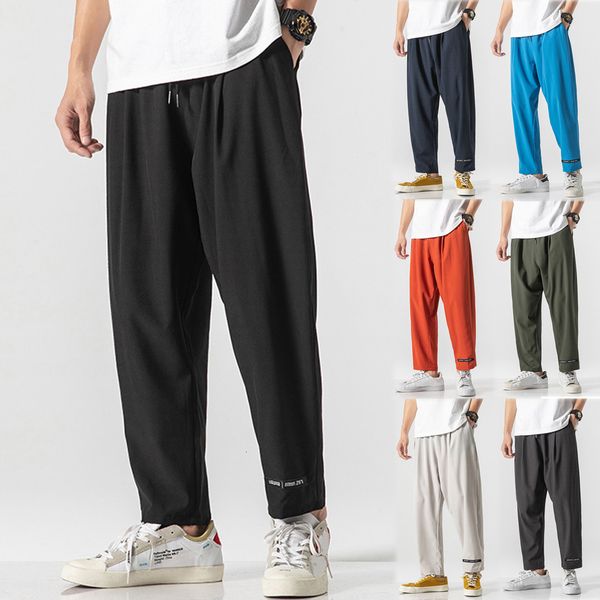 men joggers sweatpants men's jogger trouser men's summer casual fashion loose pure color outdoors sport ankle-length pants m-5xl, Black
men joggers sweatpants men's jogger trouser men's summer casual fashion loose pure color outdoors sport ankle-length pants m-5xl, Black