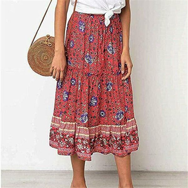 vintage floral print long skirts women high waist midi skirt 2019 new summer wrap skirt ladies beach holiday a-line skirts, Black
vintage floral print long skirts women high waist midi skirt 2019 new summer wrap skirt ladies beach holiday a-line skirts, Black