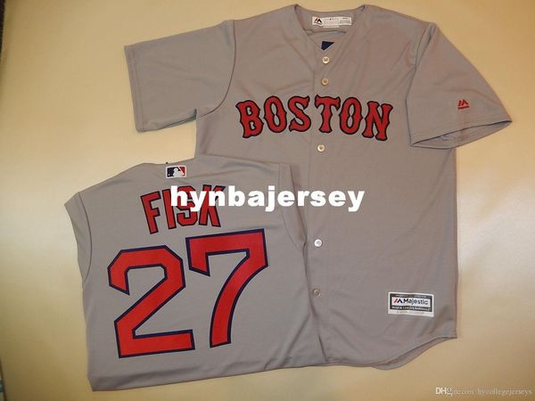 custom majestic boston #27 carlton fisk sewn cool base baseball jersey gray mens stitched jerseys big and tall size xs-6xl for sale, Black;blue
custom majestic boston #27 carlton fisk sewn cool base baseball jersey gray mens stitched jerseys big and tall size xs-6xl for sale, Black;blue