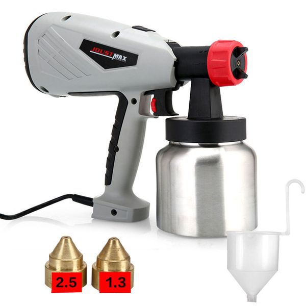 joustmax 800w electric spray gun 800ml aluminium cup detachable adjustable cake chocolate painting handheld latex sprayer gun
joustmax 800w electric spray gun 800ml aluminium cup detachable adjustable cake chocolate painting handheld latex sprayer gun