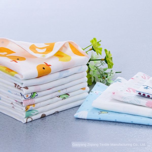 newborn cotton double layer water absorbing practical cartoon cute saliva towel baby printed saliva towel
newborn cotton double layer water absorbing practical cartoon cute saliva towel baby printed saliva towel
