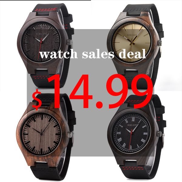 bobo bird classic round black ebony wood watches for men leather quartz watch in sales deal, Slivery;brown
bobo bird classic round black ebony wood watches for men leather quartz watch in sales deal, Slivery;brown