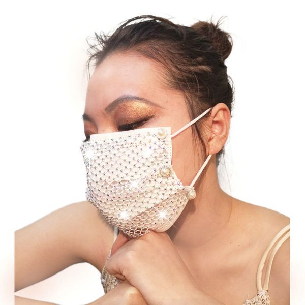 new net red novelty fishing net star rhinestone shiny mask face mask detachable ins personalized clothing accessories
new net red novelty fishing net star rhinestone shiny mask face mask detachable ins personalized clothing accessories