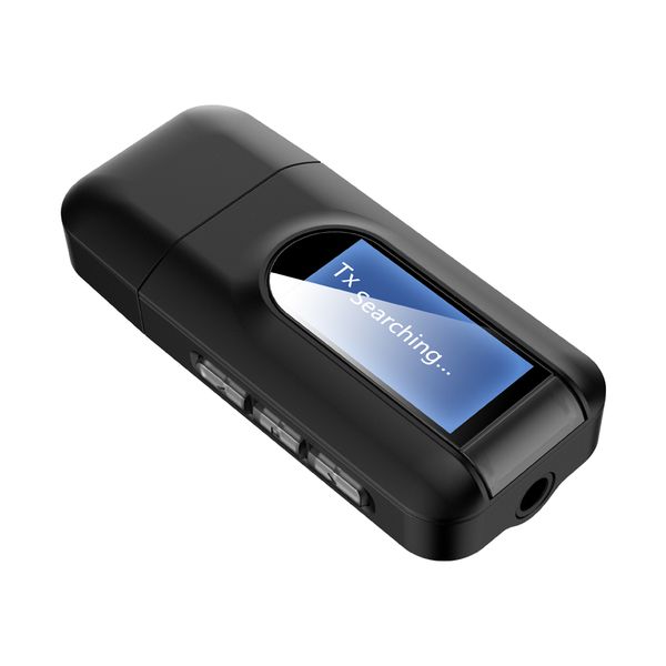 usb bluetooth 5.0 audio receiver transmitter with lcd screen 2in1 mini 3.5mm jack aux usb wireless adapter for tv car pc
usb bluetooth 5.0 audio receiver transmitter with lcd screen 2in1 mini 3.5mm jack aux usb wireless adapter for tv car pc