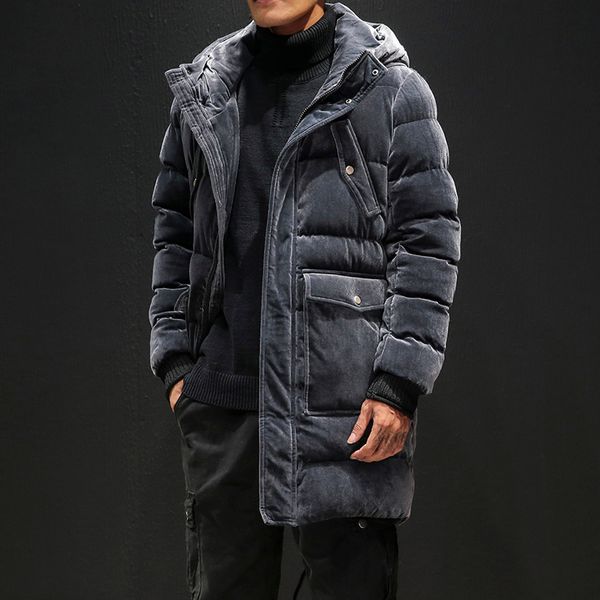 men winter thicker warm down jackets men hooded long winter coats new fashion men long winter coats, Black
men winter thicker warm down jackets men hooded long winter coats new fashion men long winter coats, Black