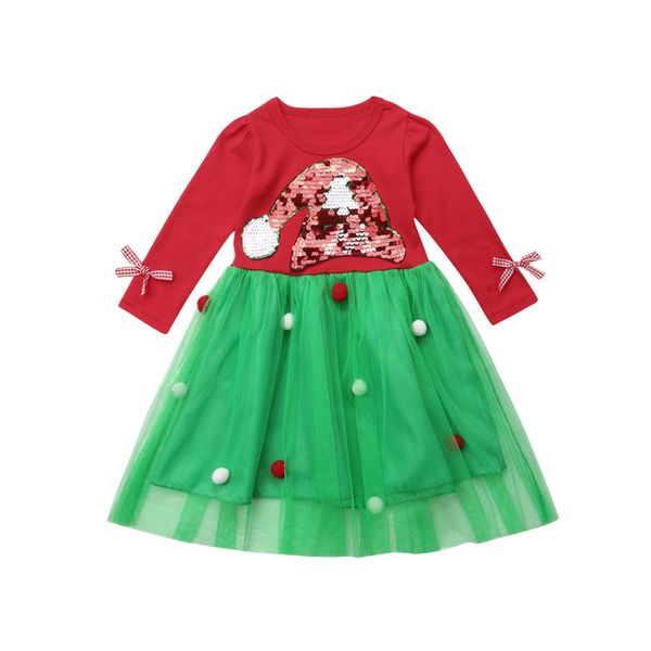 6M-5Y Christmas Kid Toddler Baby Girl Tulle Dress Long Sleeve Sequins Bow Party Pageant Princess Dresses Xmas Girl Costumes
6M-5Y Christmas Kid Toddler Baby Girl Tulle Dress Long Sleeve Sequins Bow Party Pageant Princess Dresses Xmas Girl Costumes