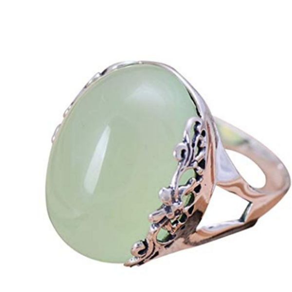 jade angel retro design women thai 925 sterling silver natural chalcedony ring mother's day gifts birthday gifts ing, Golden;silver
jade angel retro design women thai 925 sterling silver natural chalcedony ring mother's day gifts birthday gifts ing, Golden;silver