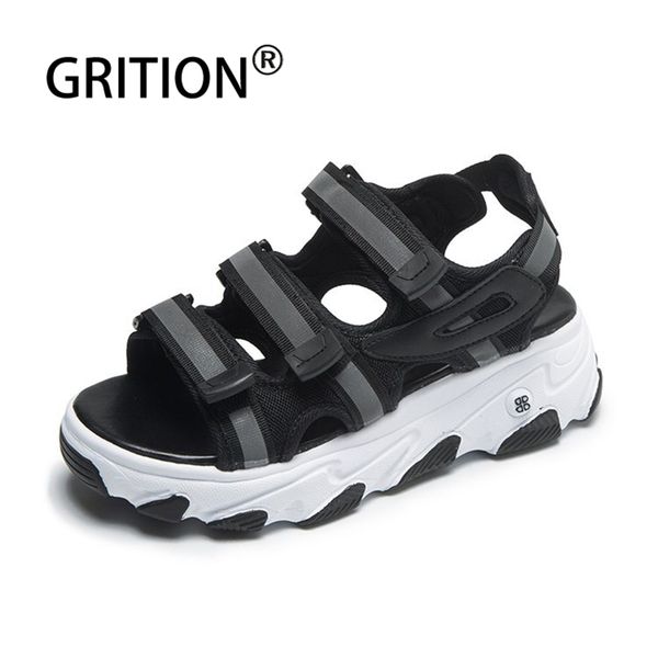 grition women sandals platform sport fashion beach shoes reflective ladies casual outdoor breathable summer shoes 2020 new hot, Black
grition women sandals platform sport fashion beach shoes reflective ladies casual outdoor breathable summer shoes 2020 new hot, Black