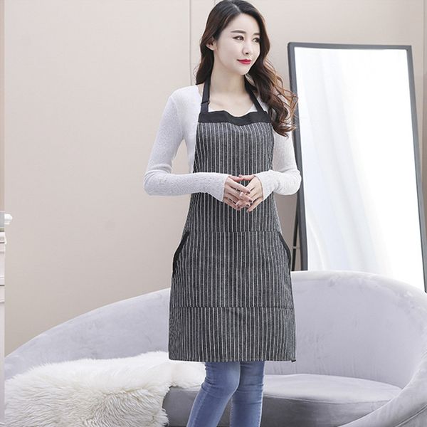 stripe apron, oil-proof, neck-hanging jeans, cotton and fashionable kitchen, restaurant, labor insurance uniform customized
stripe apron, oil-proof, neck-hanging jeans, cotton and fashionable kitchen, restaurant, labor insurance uniform customized