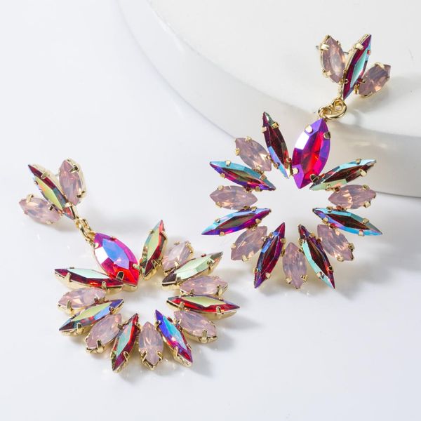 jouval luxury big crystal drop earrings for women rhinestone dangle earrings brincos with cz stone bridal female fashion jewelry, Silver
jouval luxury big crystal drop earrings for women rhinestone dangle earrings brincos with cz stone bridal female fashion jewelry, Silver