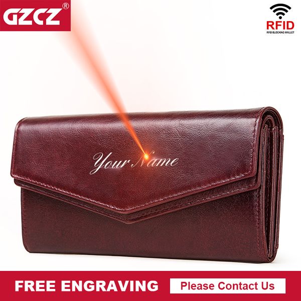 gzcz rfid fashion women clutch leather wallets long style multi-functional coin purse portomonee clamp for phone handy passport, Red;black
gzcz rfid fashion women clutch leather wallets long style multi-functional coin purse portomonee clamp for phone handy passport, Red;black