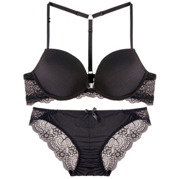 e lovegirl fashion front closure push up a/b cup seamless bra embroidery floral lace y-type back bras underwear sets, Red;black
e lovegirl fashion front closure push up a/b cup seamless bra embroidery floral lace y-type back bras underwear sets, Red;black