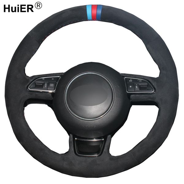 diy car steering wheel cover volant funda volante leather suede volant for a3 a4 a5 a6 a7 allroad 7 2014-2015 s6 s7 2013
diy car steering wheel cover volant funda volante leather suede volant for a3 a4 a5 a6 a7 allroad 7 2014-2015 s6 s7 2013