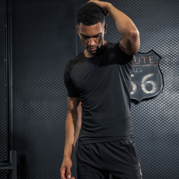 2019 new athletics high elasticity sporting shirt men short sleeve fitness tees men's flag bodybuilding running t-shirt b107, Black;blue
2019 new athletics high elasticity sporting shirt men short sleeve fitness tees men's flag bodybuilding running t-shirt b107, Black;blue