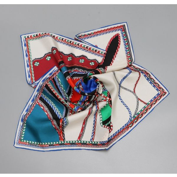 21" x 21" horse print 100% twill silk scarf neckerchief hand rolled edges, Blue;gray
21" x 21" horse print 100% twill silk scarf neckerchief hand rolled edges, Blue;gray