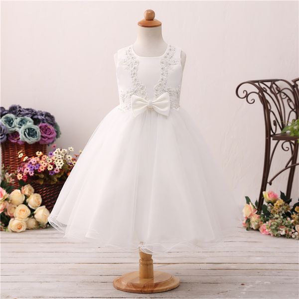 pretty a-line piping skirt ivory flower girl dresses lace appliques pearls beading zipper up back dress for wedding party, White;blue
pretty a-line piping skirt ivory flower girl dresses lace appliques pearls beading zipper up back dress for wedding party, White;blue