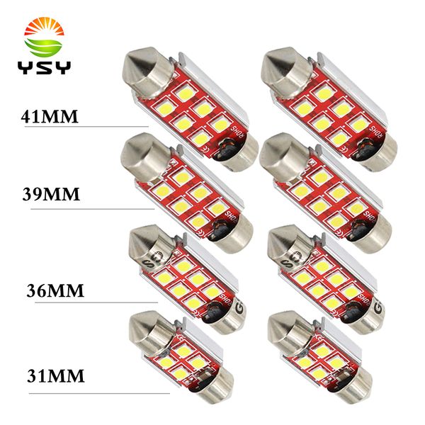 ysy 3030 4smd 31mm 6smd 36mm 39mm 41mm c5w c10w canbus error auto festoon 3030 smd led car interior dome lamp reading bulb
ysy 3030 4smd 31mm 6smd 36mm 39mm 41mm c5w c10w canbus error auto festoon 3030 smd led car interior dome lamp reading bulb