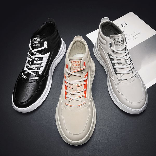 casual high sneakers for male 2019 winter classic genuine leather men shoes comfortable shoe footwear, Black
casual high sneakers for male 2019 winter classic genuine leather men shoes comfortable shoe footwear, Black