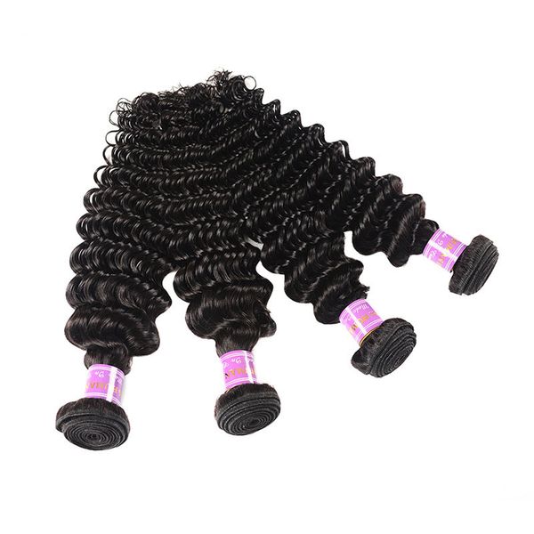 brazilian virgin human hair wefts deep wave kinkly curly with lace closure 8-28 inch unprocessed brazilian human hair weaves drop shipping, Black
brazilian virgin human hair wefts deep wave kinkly curly with lace closure 8-28 inch unprocessed brazilian human hair weaves drop shipping, Black