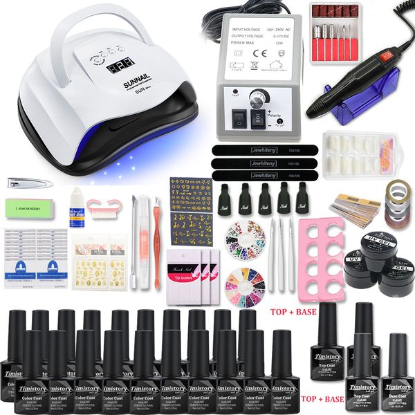 nail set for nail 20 kinds polish kit with 20000rpm drill machine lamp acrylic kit art tools art set
nail set for nail 20 kinds polish kit with 20000rpm drill machine lamp acrylic kit art tools art set