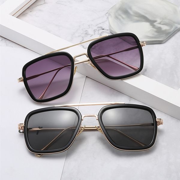 2020 fashion avengers tony stark flight 006 style sunglasses men square aviation brand design sun glasses oculos de sol uv400, White;black
2020 fashion avengers tony stark flight 006 style sunglasses men square aviation brand design sun glasses oculos de sol uv400, White;black