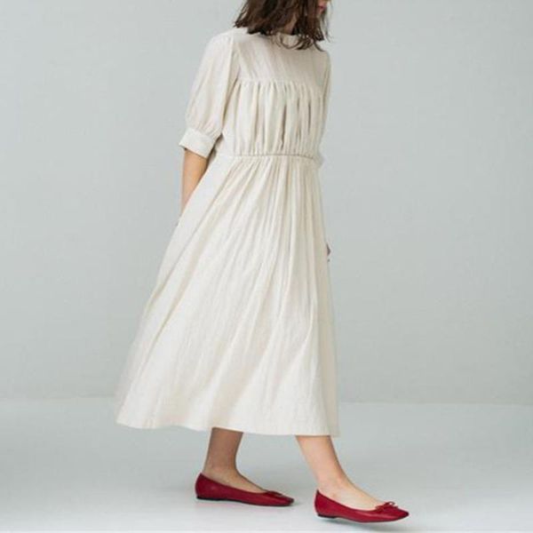 минималистский vintage pink линия офиса платье япония корея женщины stand collar half sleeve casual женские летние платья плиссе, White;black
минималистский vintage pink линия офиса платье япония корея женщины stand collar half sleeve casual женские летние платья плиссе, White;black