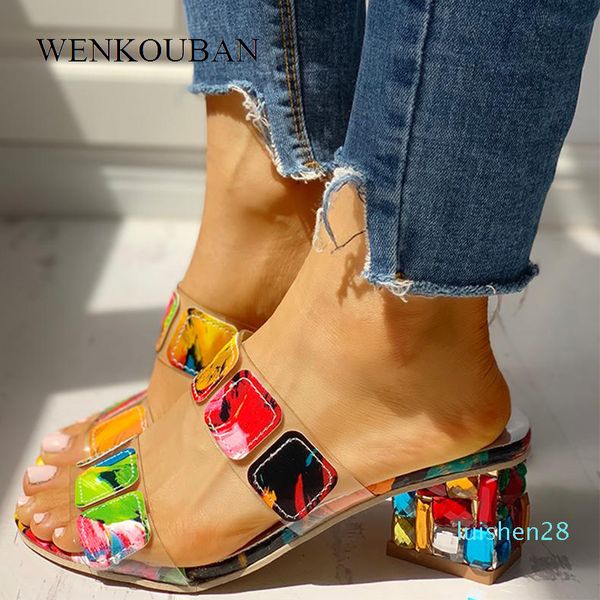 woman 2020 summer multi colors sandals ladies square heels sandalia feminina fashion beach flip flops sandalias mujer l28, Black
woman 2020 summer multi colors sandals ladies square heels sandalia feminina fashion beach flip flops sandalias mujer l28, Black
