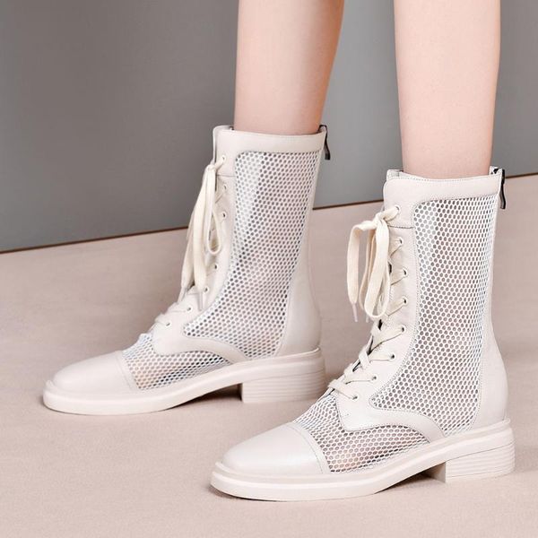 doratasia 2020 luxury genuine leather lace up chunky heels women shoes summer sandal boots woman, Black
doratasia 2020 luxury genuine leather lace up chunky heels women shoes summer sandal boots woman, Black