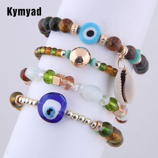 kymyad (4pcs/set ) multilayer bohemia beads bracelets for women bijoux sea shell charm bracelet femme boho jewelry, Golden;silver
kymyad (4pcs/set ) multilayer bohemia beads bracelets for women bijoux sea shell charm bracelet femme boho jewelry, Golden;silver