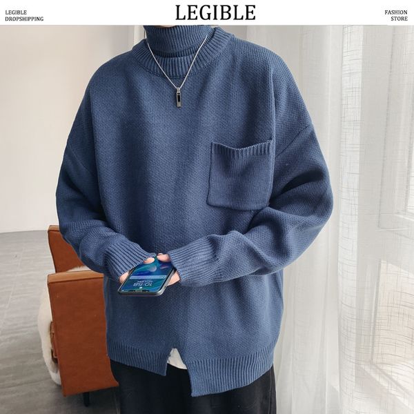 legible men turtleneck sweater mens winter designer pullover sweater male black loose solid harajuku clothing colorful, White;black
legible men turtleneck sweater mens winter designer pullover sweater male black loose solid harajuku clothing colorful, White;black