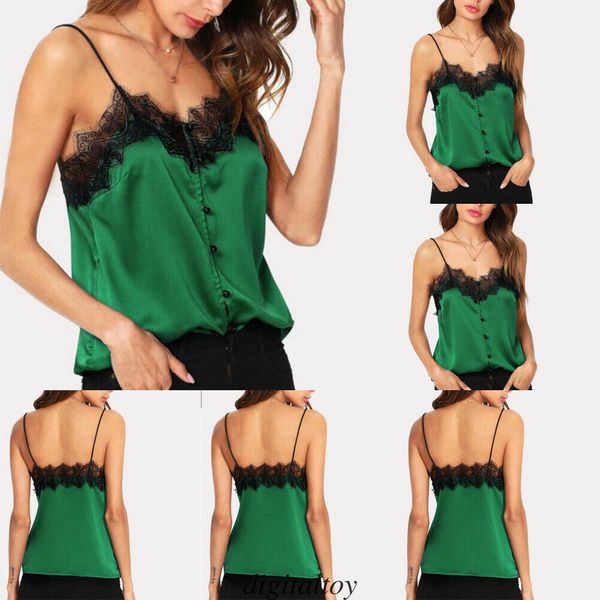 women off shoulder green tank vest summer casual sleeveless lace sling v-neck crop shirt, White
women off shoulder green tank vest summer casual sleeveless lace sling v-neck crop shirt, White