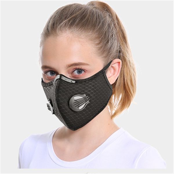

пылезащитный против пыли загрязнения полного рта дыхательной маски широкой планки моющейся многоразовой муфельных защитные с # qa982, Black