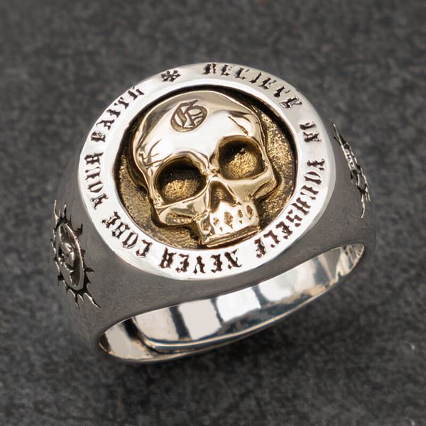 cluster rings real pure 925 sterling silver gothic skeleton for men hippop street culture fine jewelry, Golden;silver
cluster rings real pure 925 sterling silver gothic skeleton for men hippop street culture fine jewelry, Golden;silver