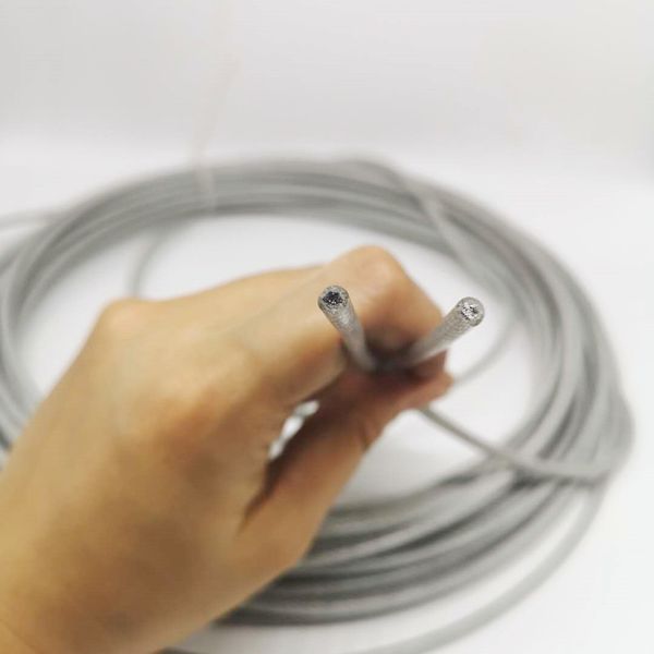 pvc)2mm,50m, 7x7 304 stainless steel wire rope with pvc coating softer fishing coated cable clothesline traction rope
pvc)2mm,50m, 7x7 304 stainless steel wire rope with pvc coating softer fishing coated cable clothesline traction rope