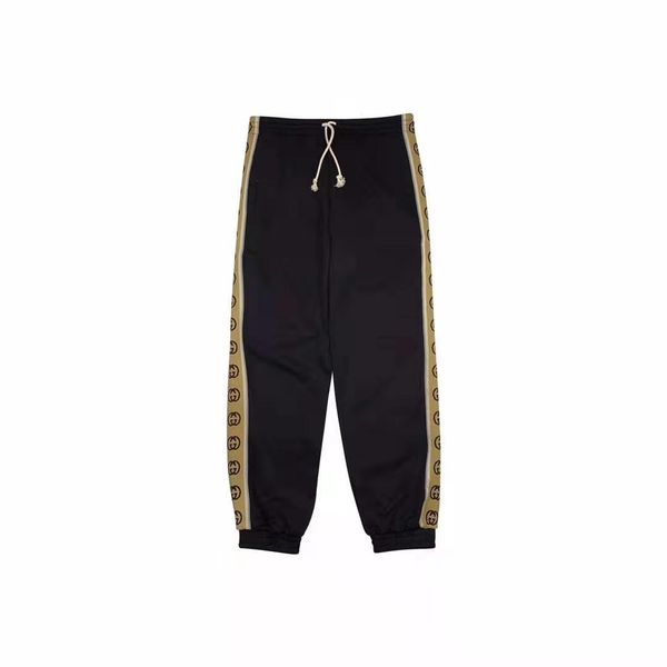 20ss designer luxury goods early spring tide brand new double ribbon letter g side fluorescent stitching casual pants closing guard pants, Black;white
20ss designer luxury goods early spring tide brand new double ribbon letter g side fluorescent stitching casual pants closing guard pants, Black;white