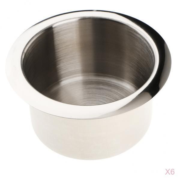 marine car truck rv cup drink holder storage base stainless steel polished,pack of 6
marine car truck rv cup drink holder storage base stainless steel polished,pack of 6