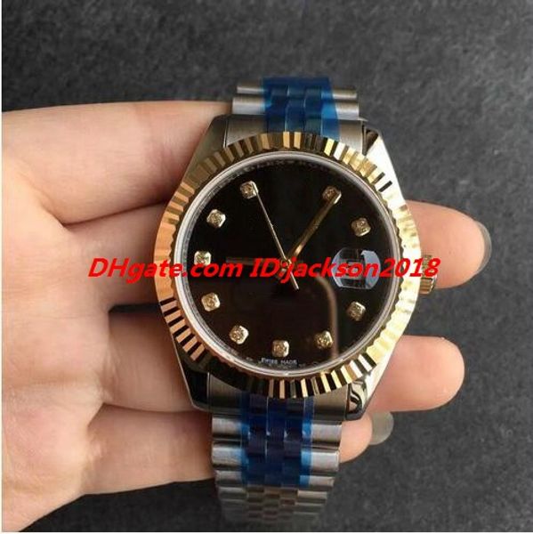 mens 41mm 126303 126333 126331 126301 jubilee 18k yellow gold factory diamond fluted bezel new automatic fashion men's watch, Slivery;brown
mens 41mm 126303 126333 126331 126301 jubilee 18k yellow gold factory diamond fluted bezel new automatic fashion men's watch, Slivery;brown