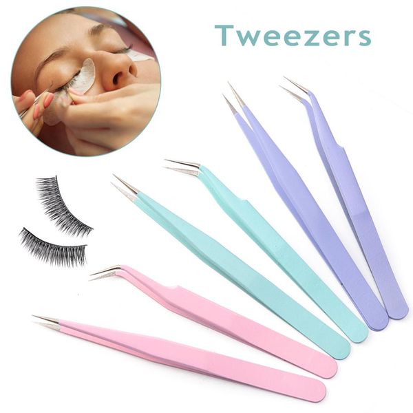 colored antistatic tweezers 2 piece set grafting eyelash special tweezers eyelash extension stainless steel beauty makeup tool
colored antistatic tweezers 2 piece set grafting eyelash special tweezers eyelash extension stainless steel beauty makeup tool