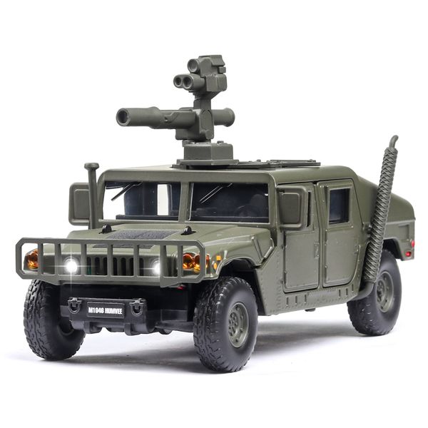 (Boxed) 1:32 Hummer M1046 military simulation model children's toy model alloy ornaments behalf
(Boxed) 1:32 Hummer M1046 military simulation model children's toy model alloy ornaments behalf