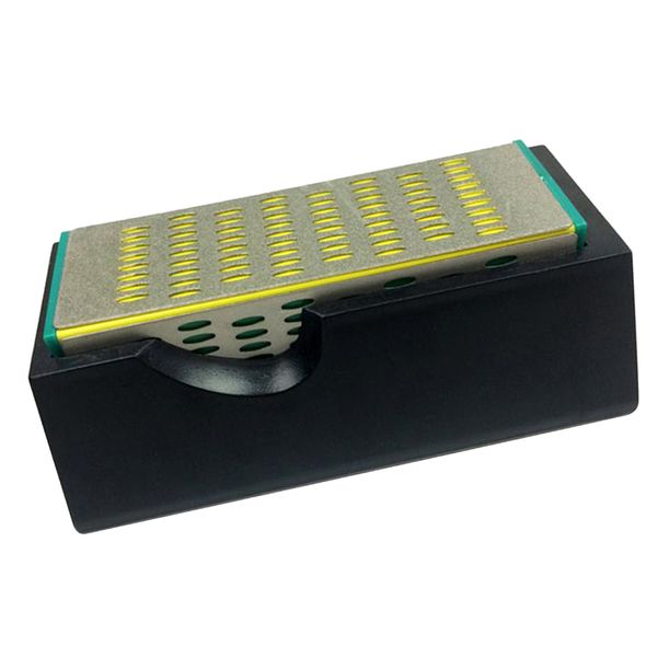 4 sided sharpening stone diamond hone block kitchen cutter scissors sharpener whetstone, 200 300 400 600 grits
4 sided sharpening stone diamond hone block kitchen cutter scissors sharpener whetstone, 200 300 400 600 grits