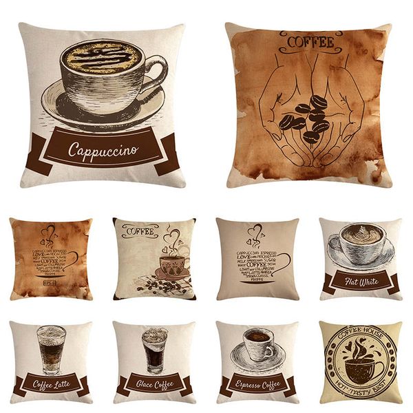 vintage coffee pattern pillow cover square throw pillowcase american style home decor almofada customize gift for car zy1143
vintage coffee pattern pillow cover square throw pillowcase american style home decor almofada customize gift for car zy1143