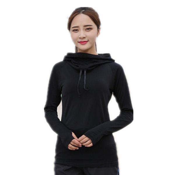 ladies hooded long sleeves thumb hole tie yoga shirts girl high elastic women running wear breathable gym fitness sportswear, White;red
ladies hooded long sleeves thumb hole tie yoga shirts girl high elastic women running wear breathable gym fitness sportswear, White;red