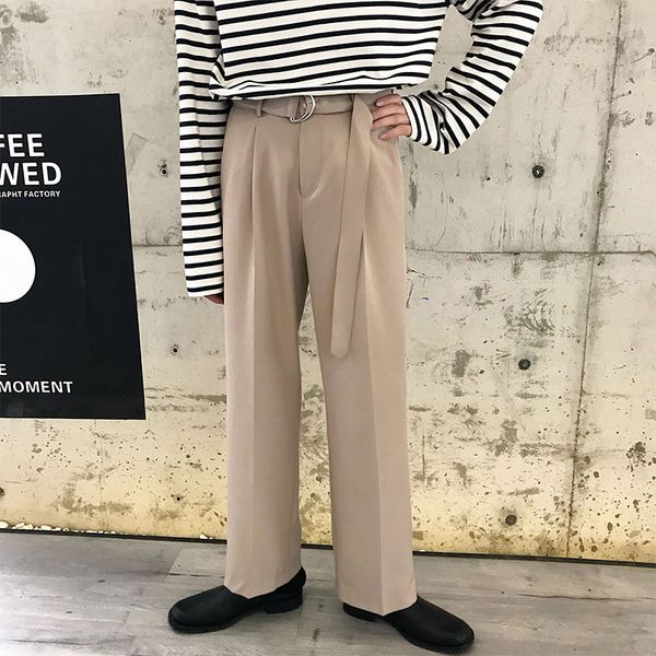 2020 men's ribbon decorate suit pants social formal business casual pants white/apricot/black color loose trousers size m-xl, White;black
2020 men's ribbon decorate suit pants social formal business casual pants white/apricot/black color loose trousers size m-xl, White;black